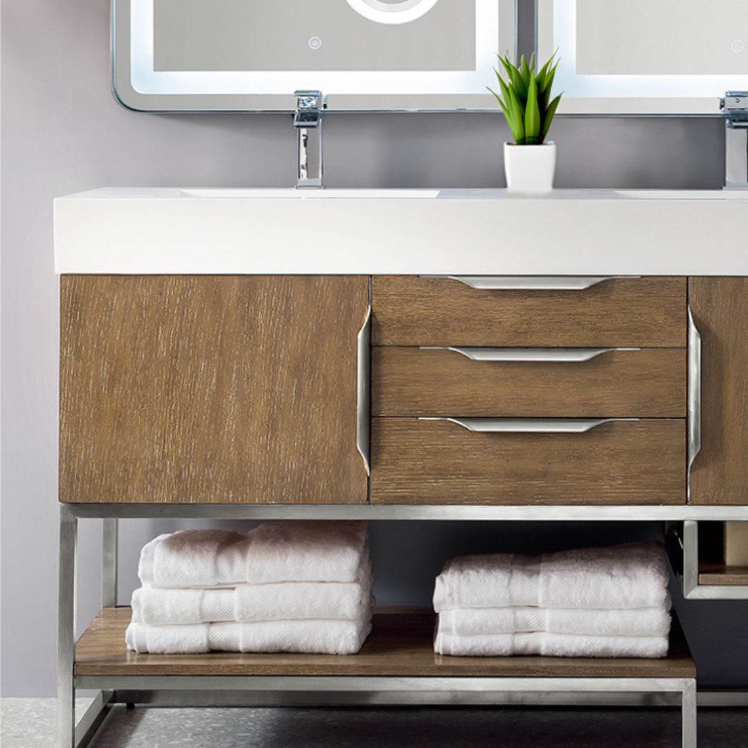 Modern Bathroom Vanity, Columbia Collection