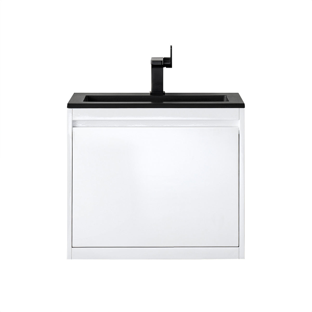 23.6" Mantova Single Bathroom Vanity, Glossy White