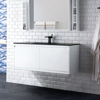 47.3" Mantova Single Bathroom Vanity, Glossy White