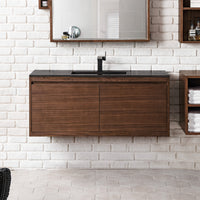 47.3" Mantova Single Bathroom Vanity, Mid-Century Walnut