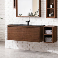 47.3" Mantova Single Bathroom Vanity, Mid-Century Walnut