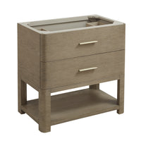 36" Lucian Single Vanity, Pebble Oak