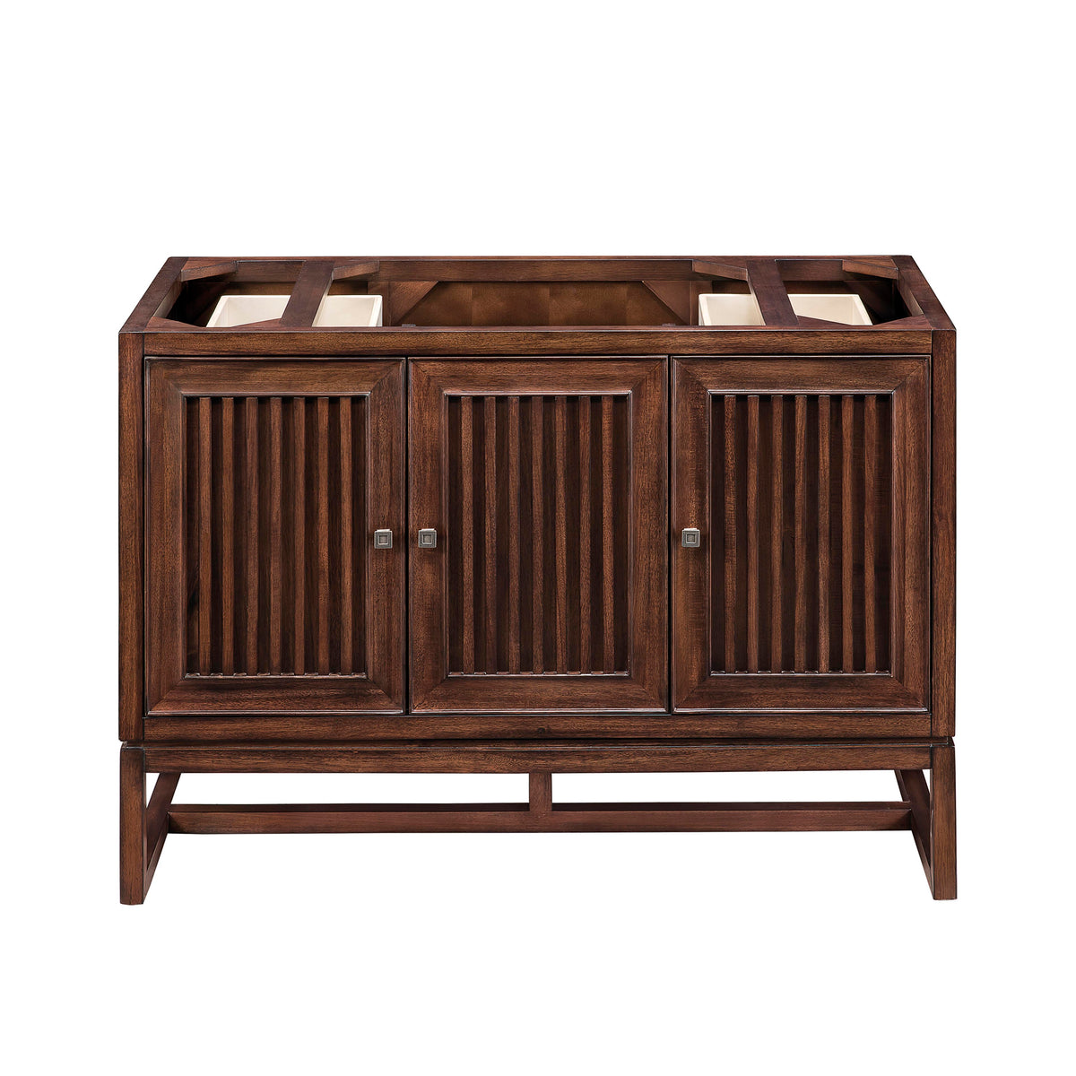 48" Athens Single Bathroom Vanity, Mid-Century Acacia