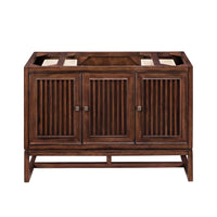 48" Athens Single Bathroom Vanity, Mid-Century Acacia