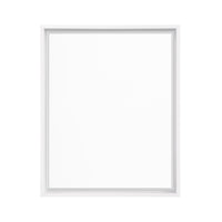 39" Brenlyn Rectangular Mirror, Glossy White