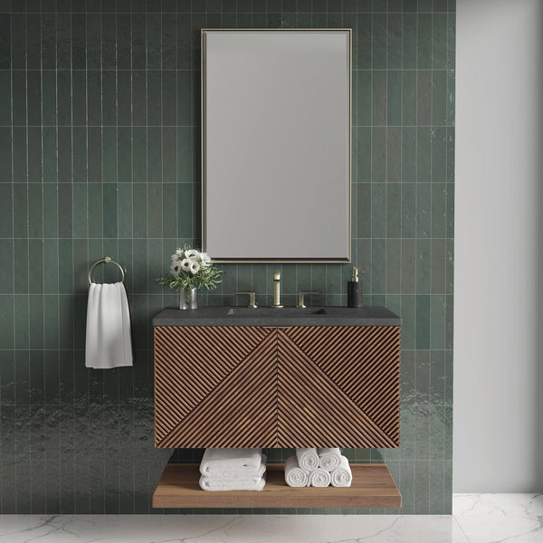 36" Marcello Single Vanity, Chestnut