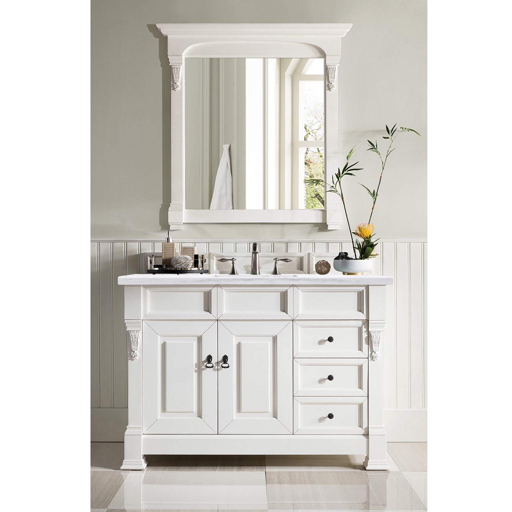 48 white bathroom deals vanity