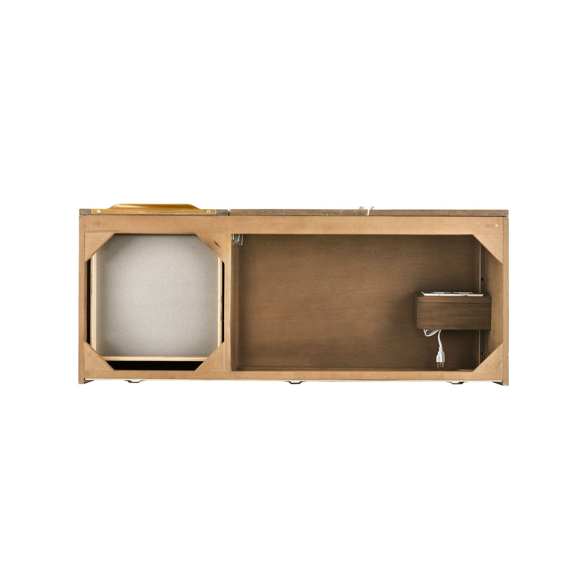 James Martin Vanities Mercer Island 48 Latte Oak, Radiant Gold Single – US  Bath Store